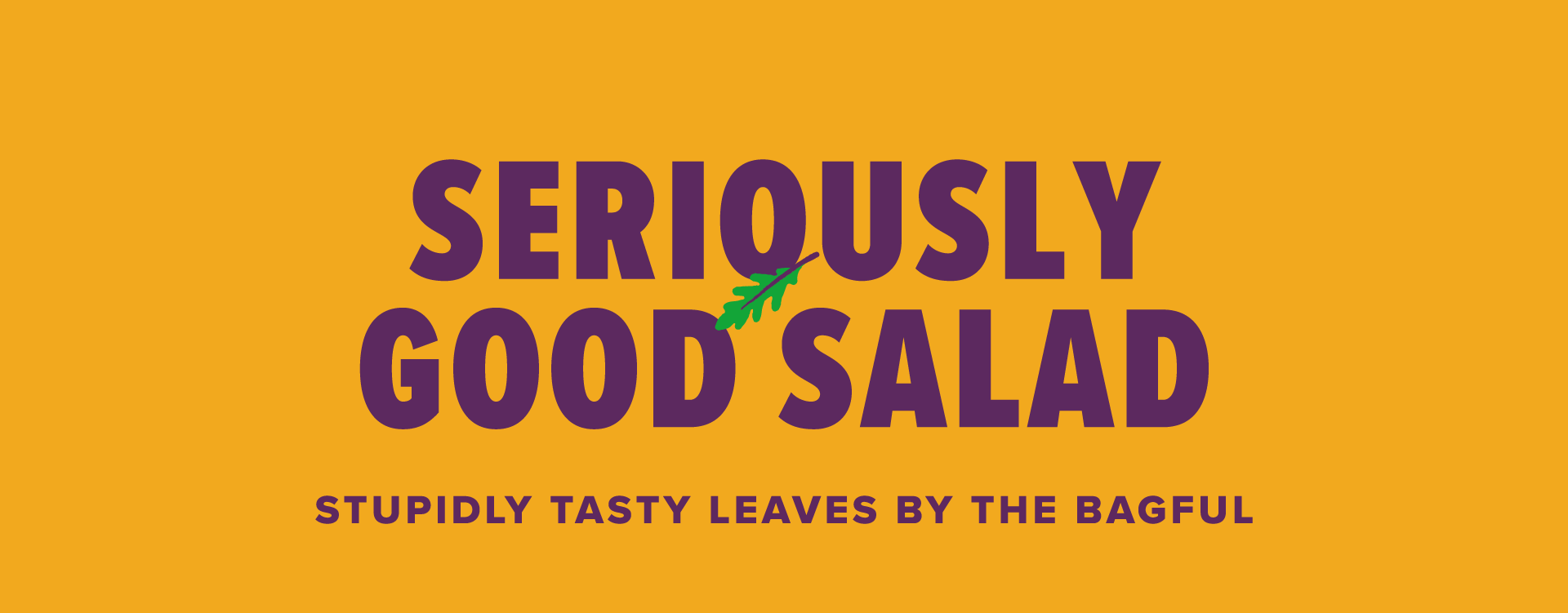 Seriously good salad